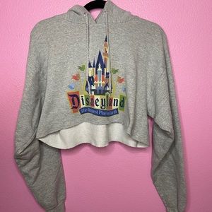 Cropped Disneyland Hoodie